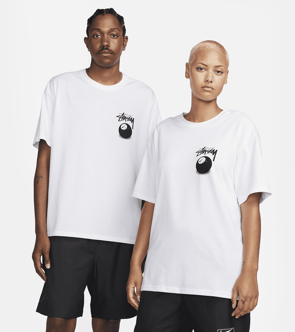 西日本産 STUSSY x NIKE 8 BALL TEE 白 Sサイズ - Tシャツ/カットソー